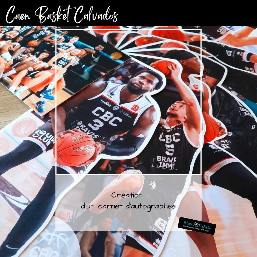 CAEN BASKET CALVADOS CBC-CREATION BLEU TAHITI
