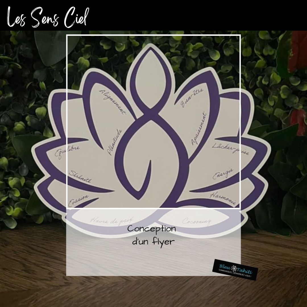 LES SENS CIEL FLYER-BLEU TAHITI
